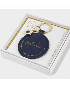 Katie Loxton Birthstone Keyring - September